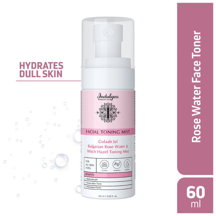 Indulgeo Essentials Gulaab Jal Facial Toning Mist (Rose Water)