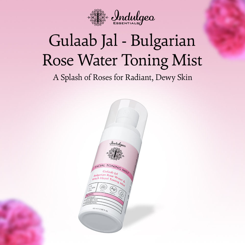 Indulgeo Essentials Gulaab Jal Facial Toning Mist (Rose Water)