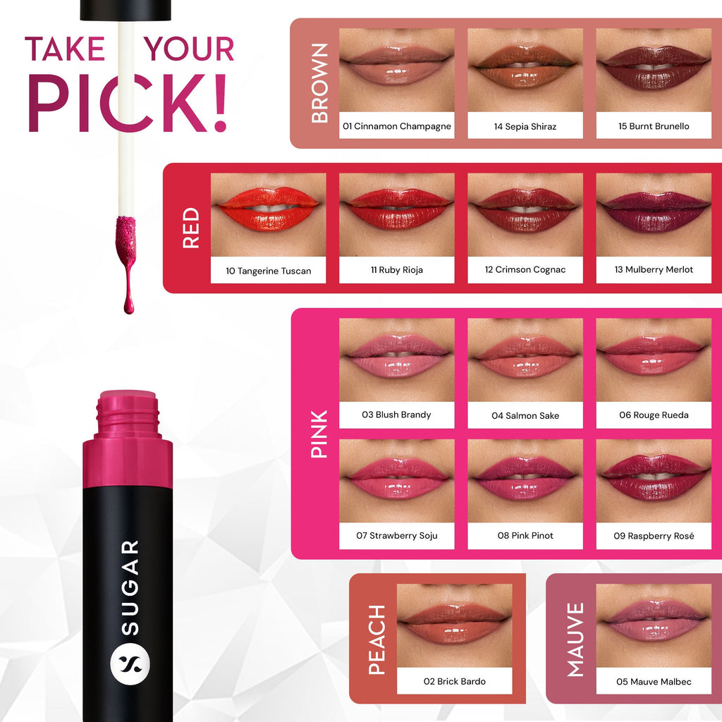 SUGAR Partner In Shine Transferproof Lip Gloss