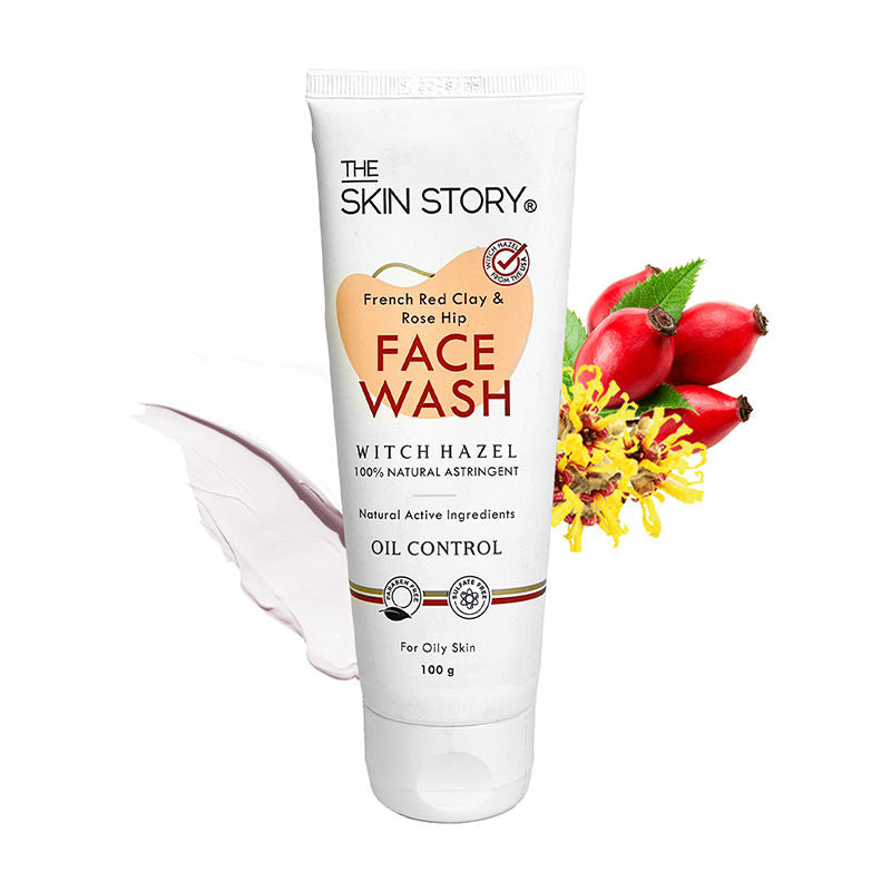 The Skin Story French Clay Pimple Oil Control Face Wash For Acne Prone Oily Skin Cleanses Pores