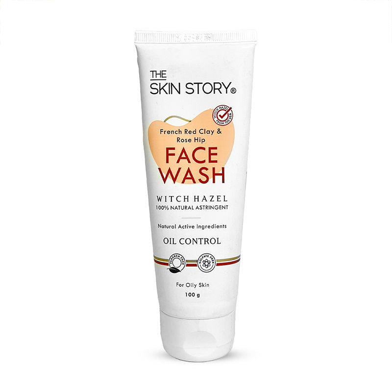 The Skin Story French Clay Pimple Oil Control Face Wash For Acne Prone Oily Skin Cleanses Pores