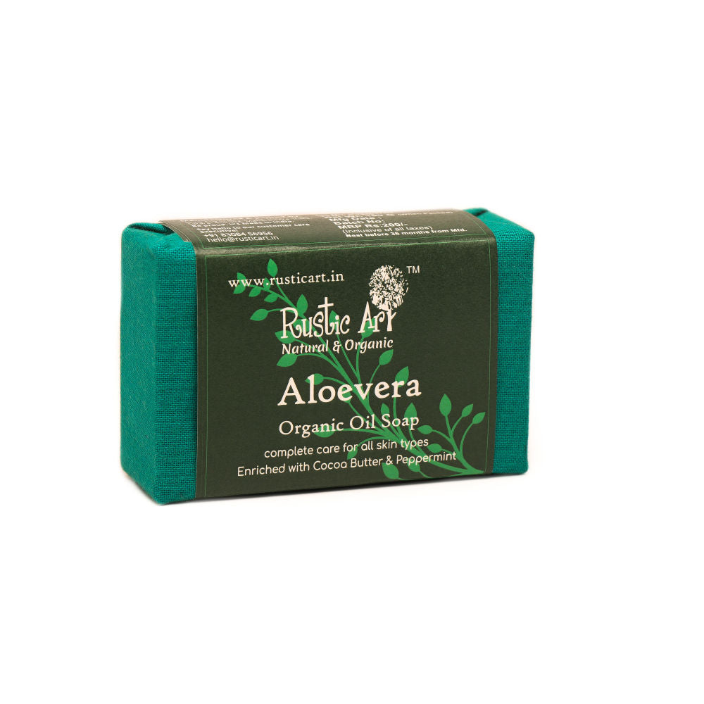 Rustic Art Organic Aloe vera Soap