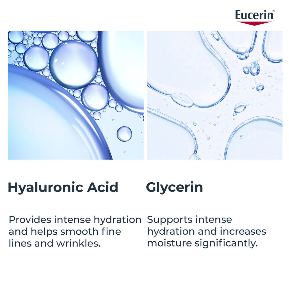 Eucerin Hyaluron-Filler Eye Cream SPF 15 with Hyaluronic Acid & Glycerin, 3X Effect – Reduces Fine Lines & Puffiness