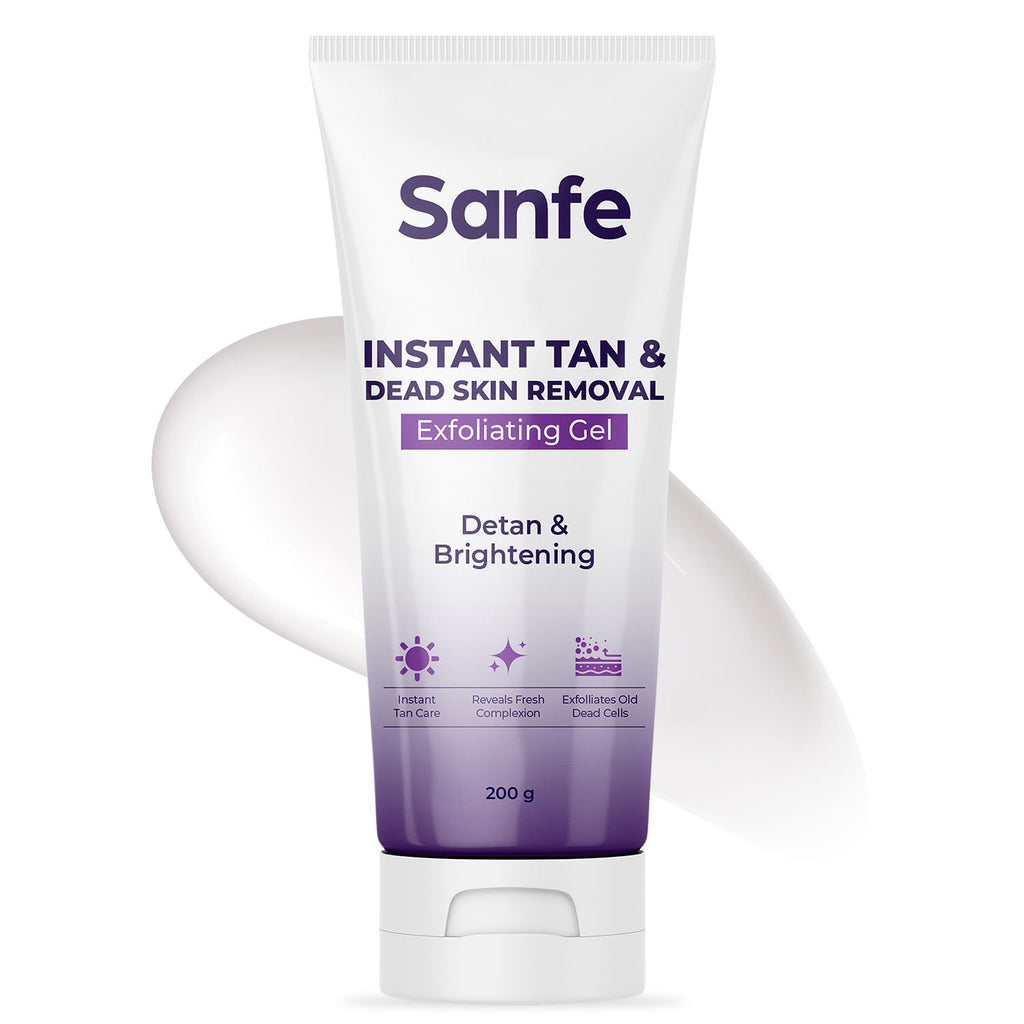 Sanfe Instant Tan & Dead Skin Removal Exfoliating Gel