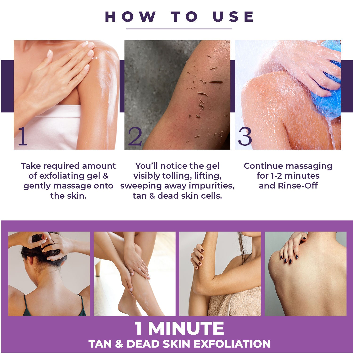 Sanfe Instant Tan & Dead Skin Removal Exfoliating Gel