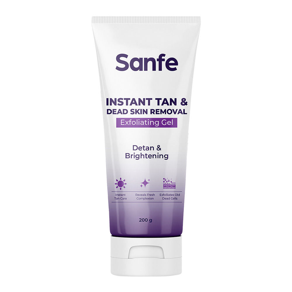 Sanfe Instant Tan & Dead Skin Removal Exfoliating Gel