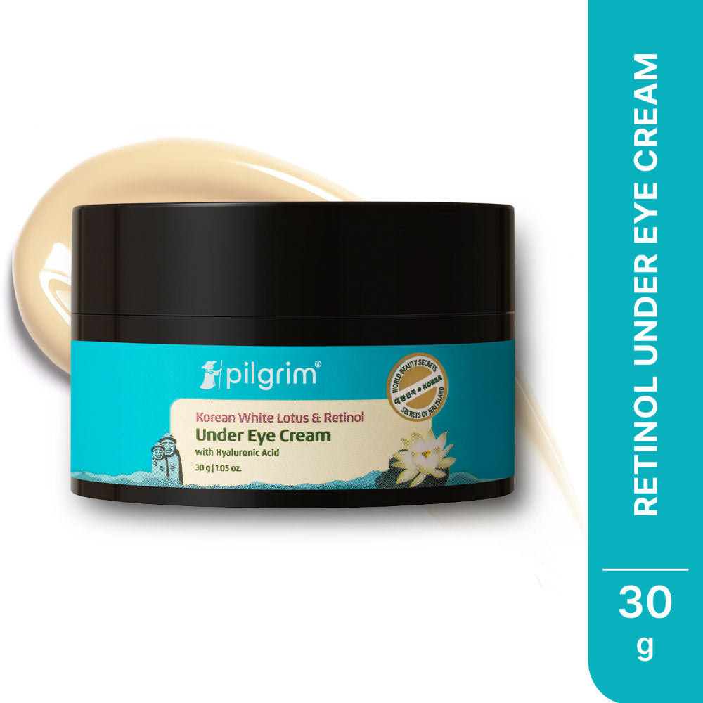 Pilgrim Retinol Under Eye Cream with Vitamin C & Hyaluronic Acid