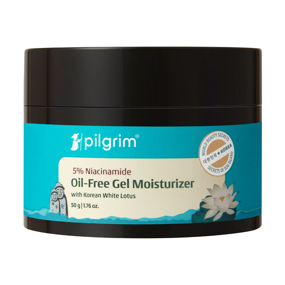 Pilgrim Oil-Free Gel Moisturiser with Hyaluronic Acid for Acne