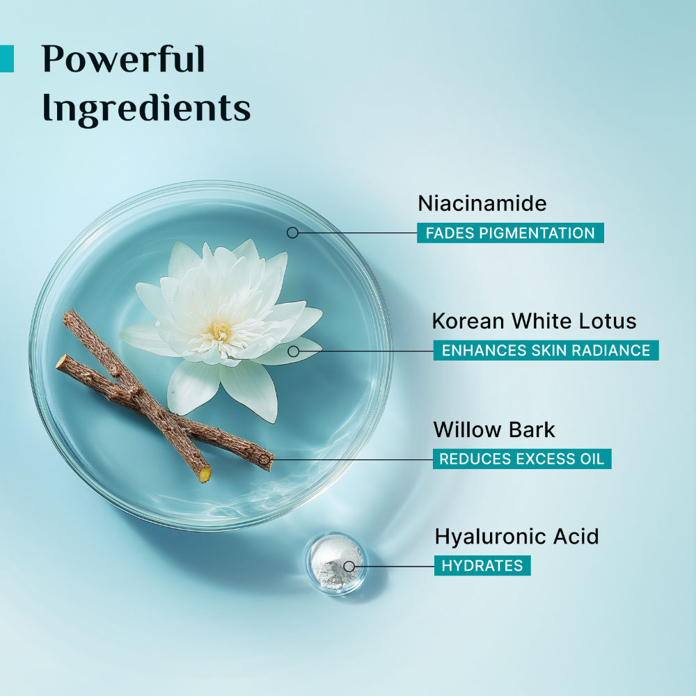 Pilgrim Oil-Free Gel Moisturiser with Hyaluronic Acid for Acne