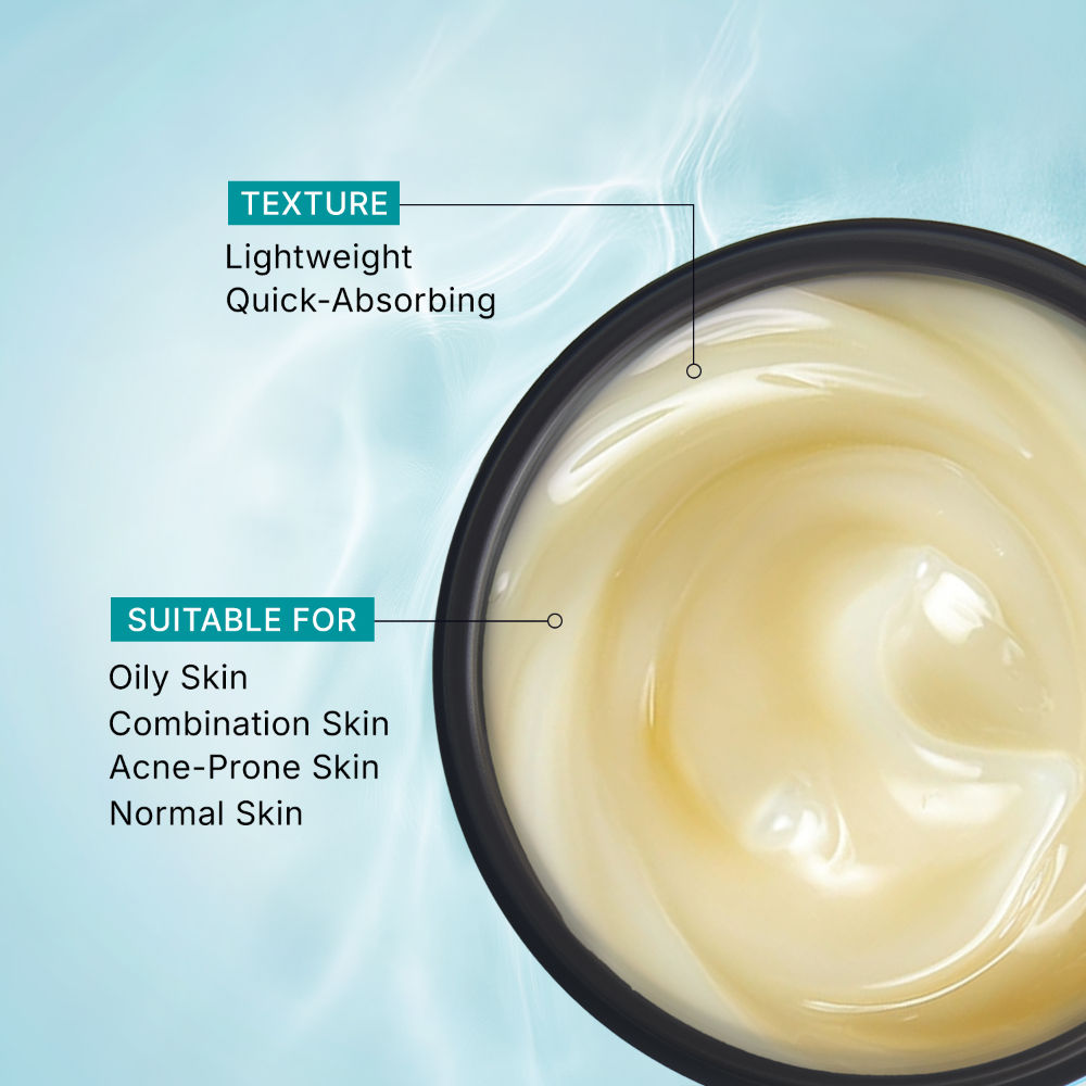 Pilgrim Oil-Free Gel Moisturiser with Hyaluronic Acid for Acne