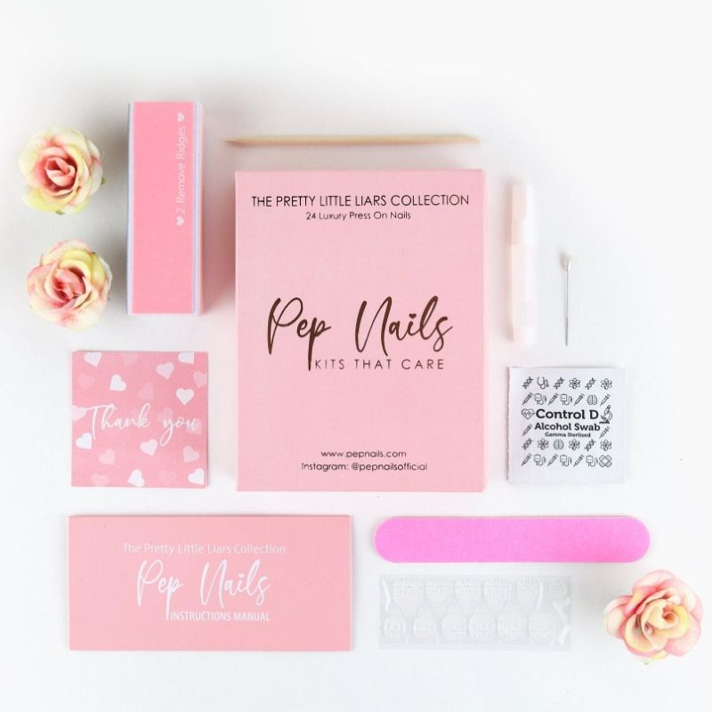 Pep Nails Manicure Super Natural Nude Ombre Press On Nails