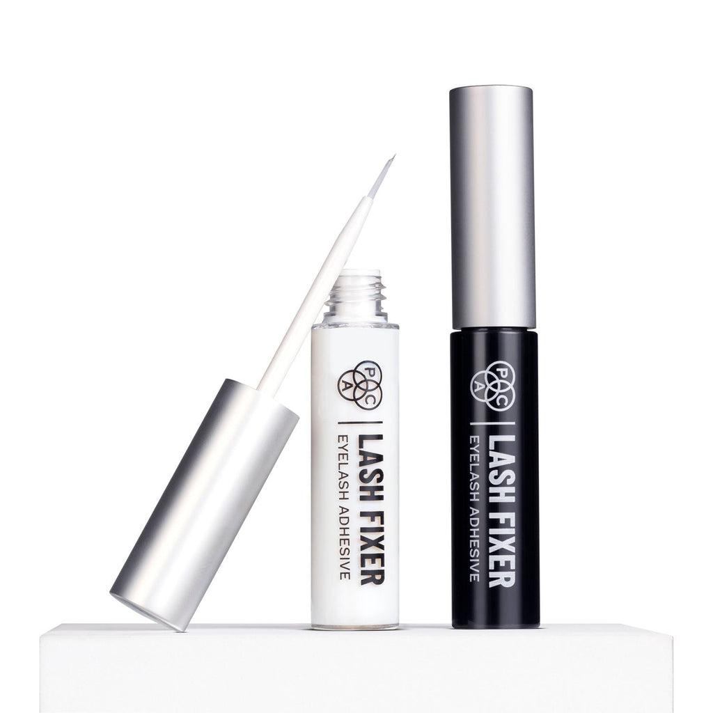 PAC Lash Fixer Eyelash Adhesive Transparent - 24H Hold, Quick Drying, Waterproof, Ultra Thin Brush