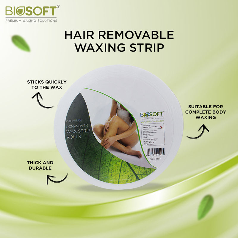 Biosoft Wax Strips Roll
