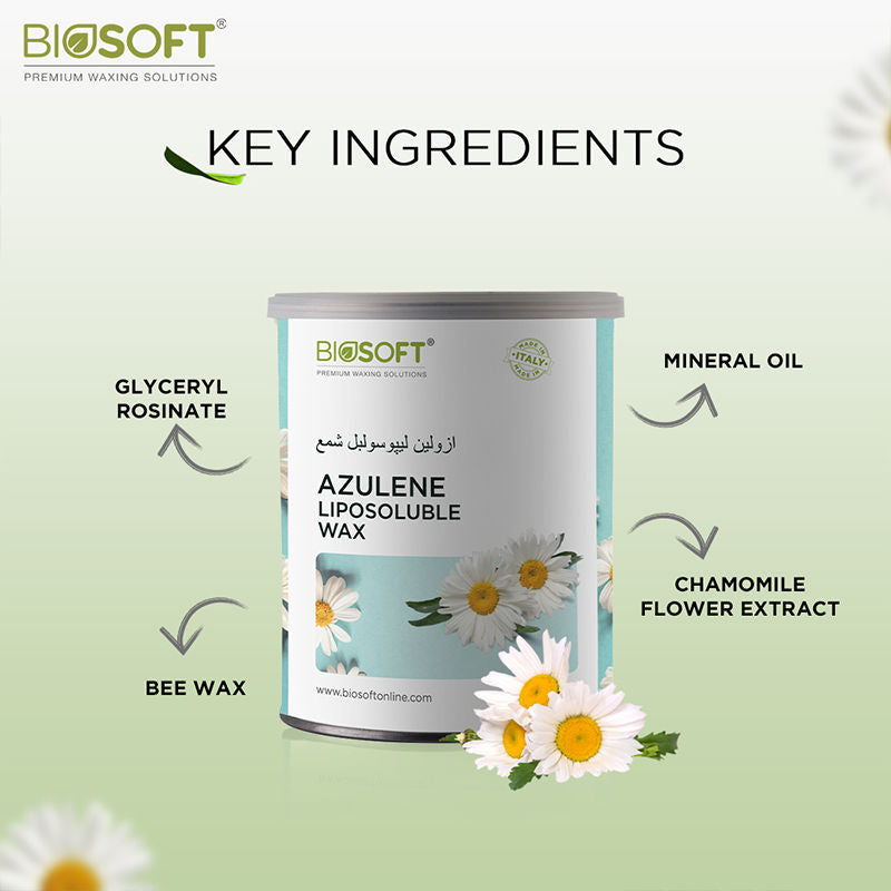 Biosoft Azulene Cream Wax Liposoluble Wax