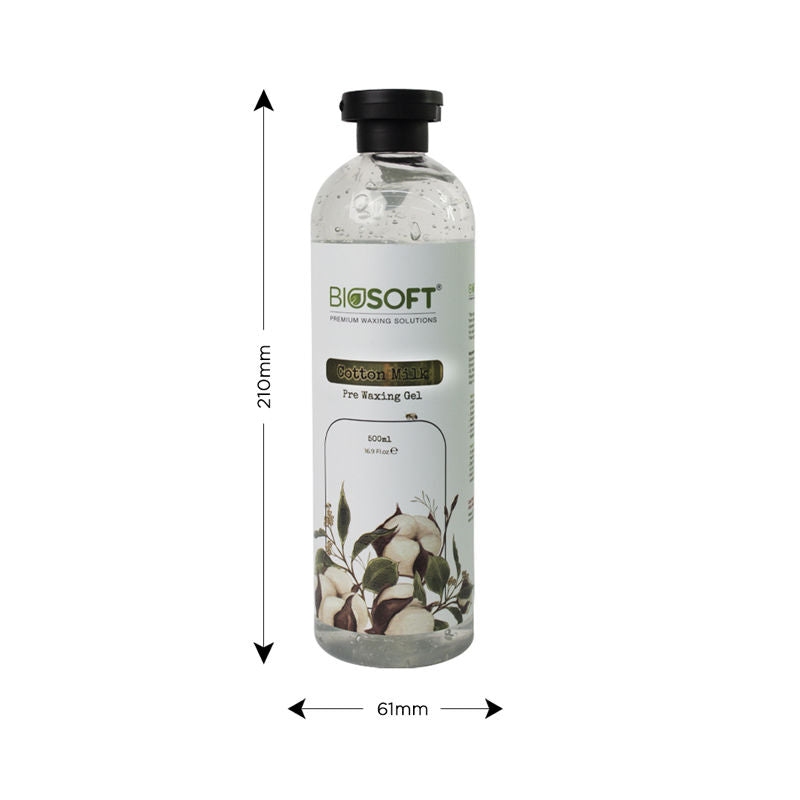 Biosoft Cotton Milk Pre Waxing Gel