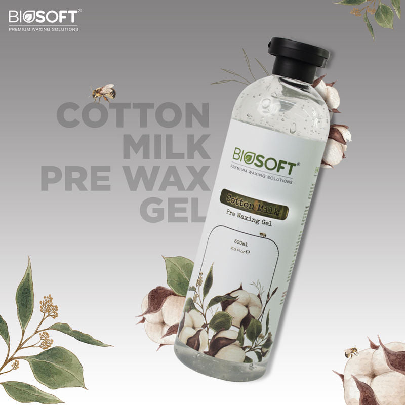 Biosoft Cotton Milk Pre Waxing Gel
