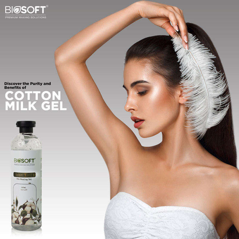 Biosoft Cotton Milk Pre Waxing Gel