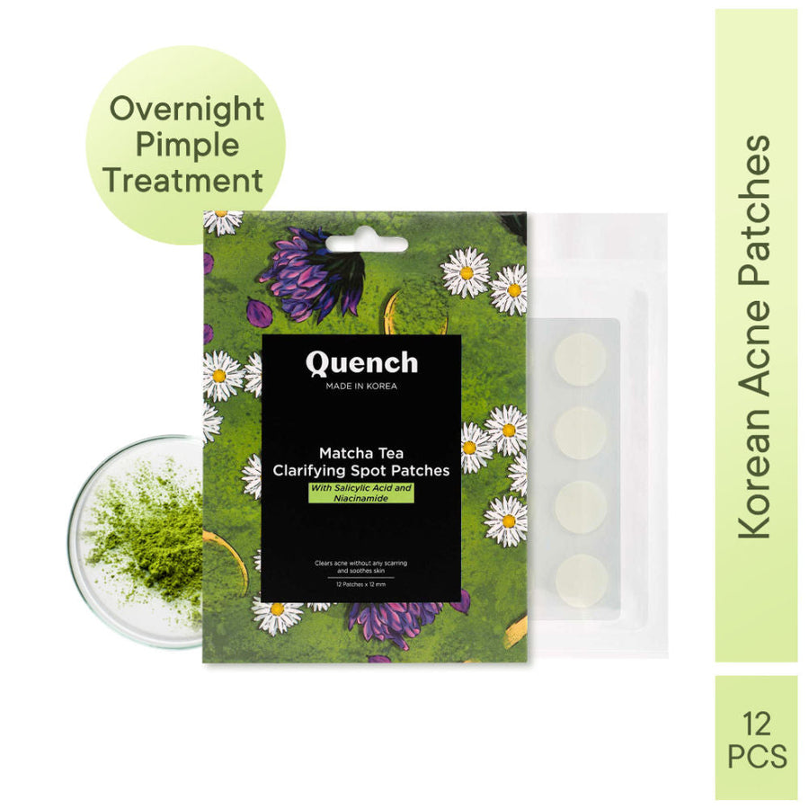 Quench Matcha Tea Clarifying Acne Patches