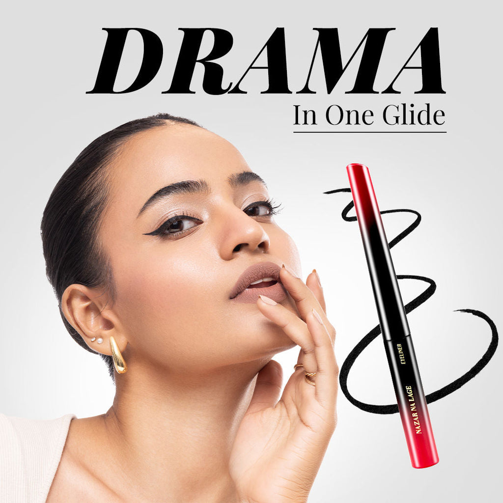 LoveChild Masaba 24 Hr Smudge Proof Liquid Eyeliner - Intense Black