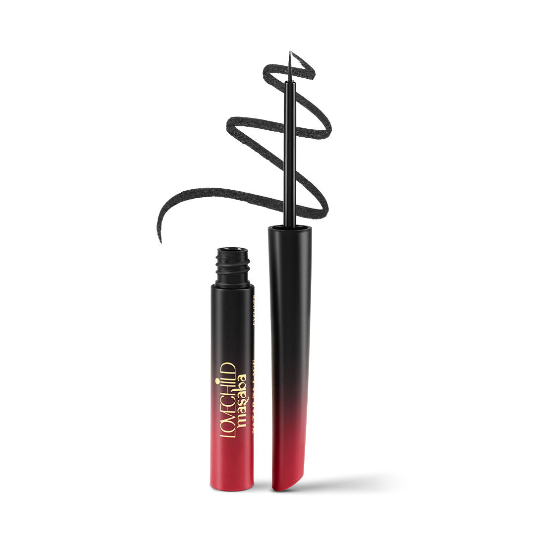 LoveChild Masaba 24 Hr Smudge Proof Liquid Eyeliner - Intense Black