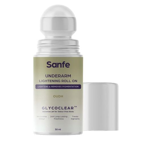 Sanfe Underarm Lightening Roll On (Oudh) with 5% AHA