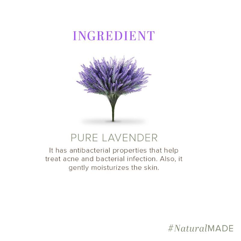 Khadi Natural Pure Lavender Soap Cleanses, Tone & Nourish Skin