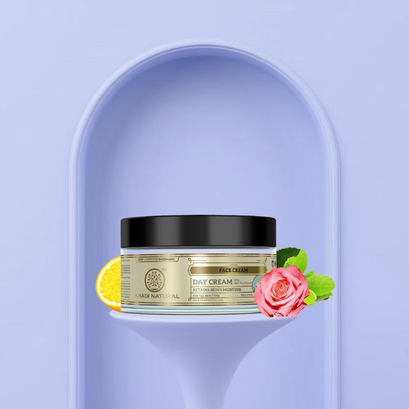 Khadi Natural Face Day Cream Retain Skin Moisture