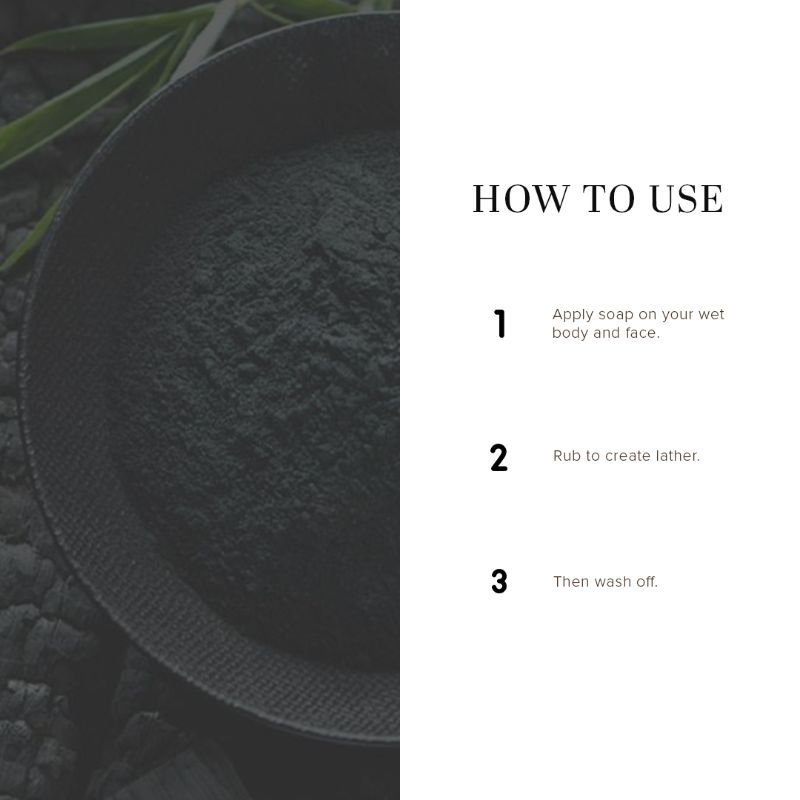 Khadi Natural Neem Charcoal Soap Reduces Acne & Blackheads