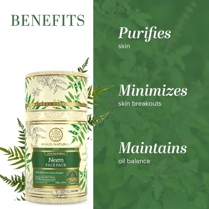Khadi Natural Neem Face Pack Remove Pimple & Blackheads