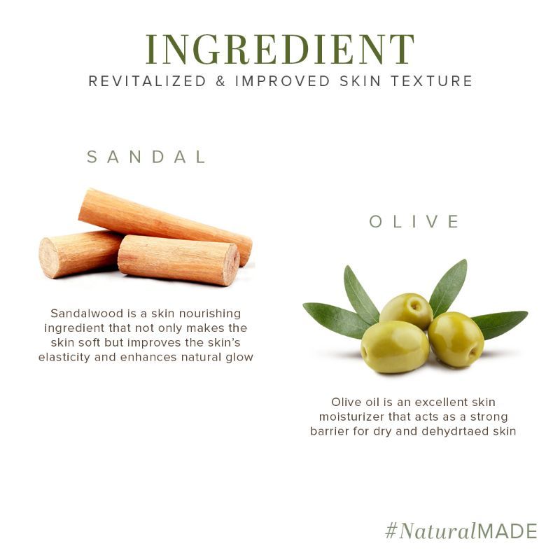 Khadi Natural Sandal & Olive Face Nourishing Cream Soft & Supple Skin