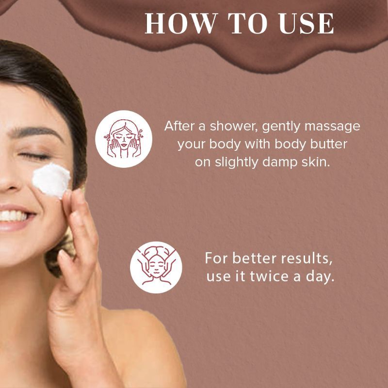 Khadi Natural Chocolate & Honey Body Butter Anti-Wrinkle Agent