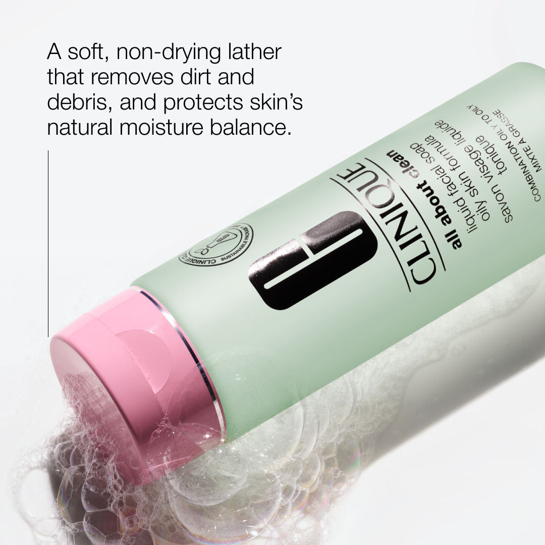 Clinique Liquid Facial Soap Oily Skin - Combination Oily To Oily Facewash