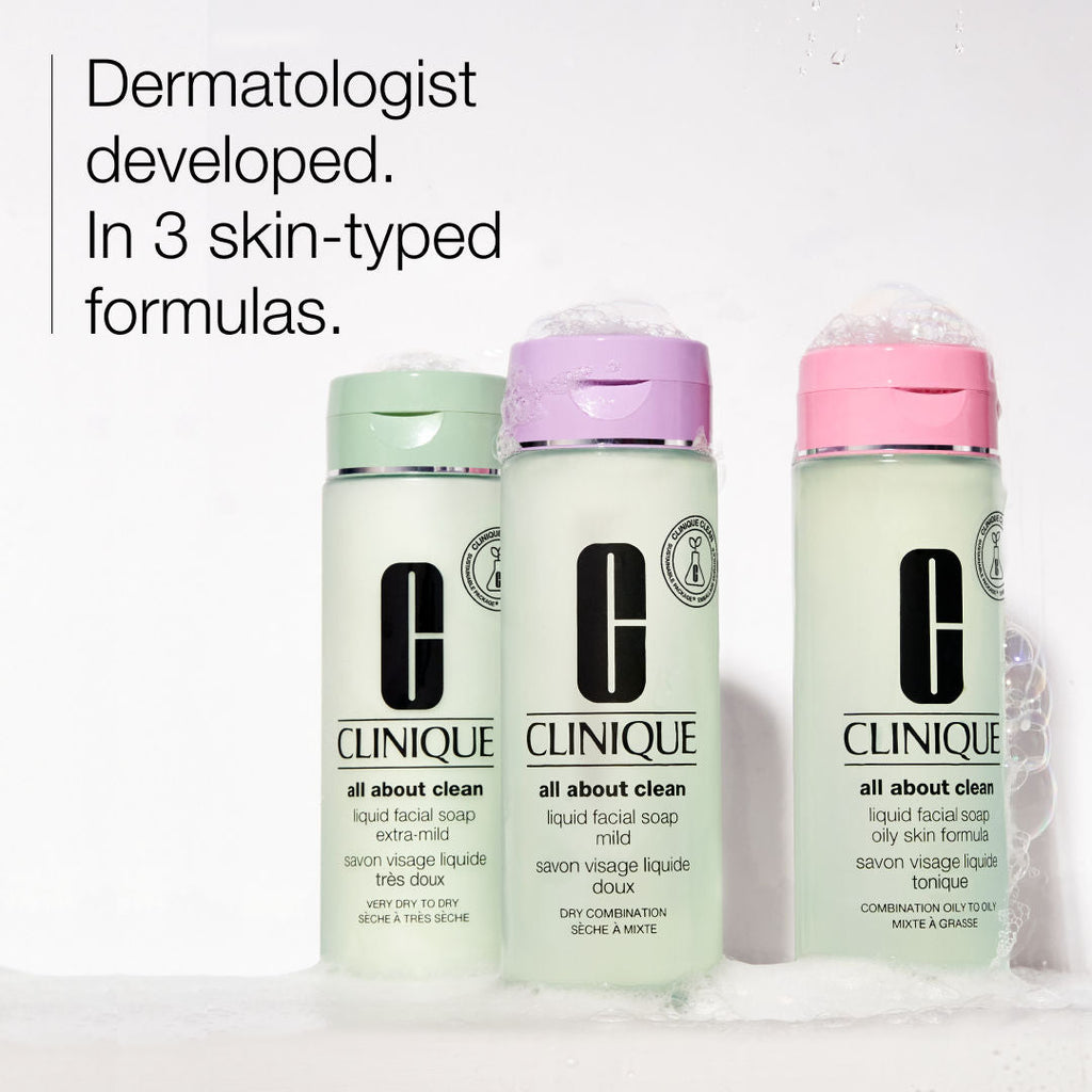 Clinique Liquid Facial Soap Oily Skin - Combination Oily To Oily Facewash