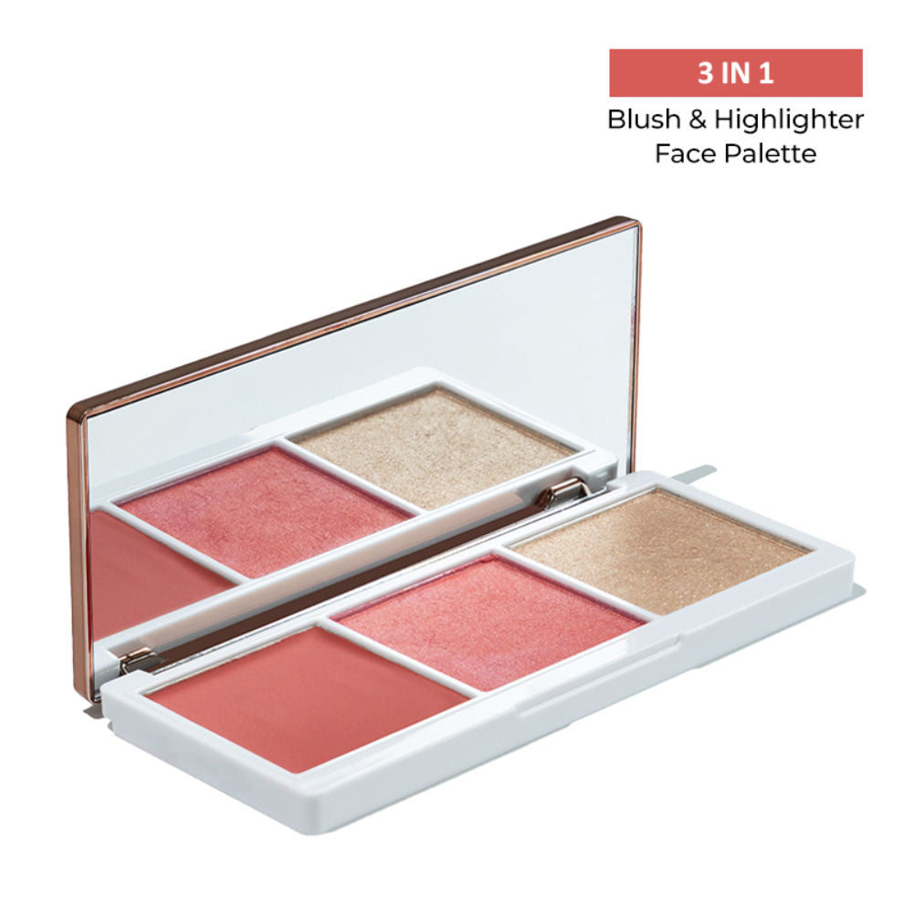 Praush Beauty Paradox Blush & Highlighter Palette