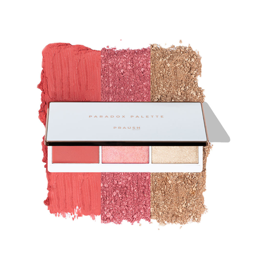 Praush Beauty Paradox Blush & Highlighter Palette