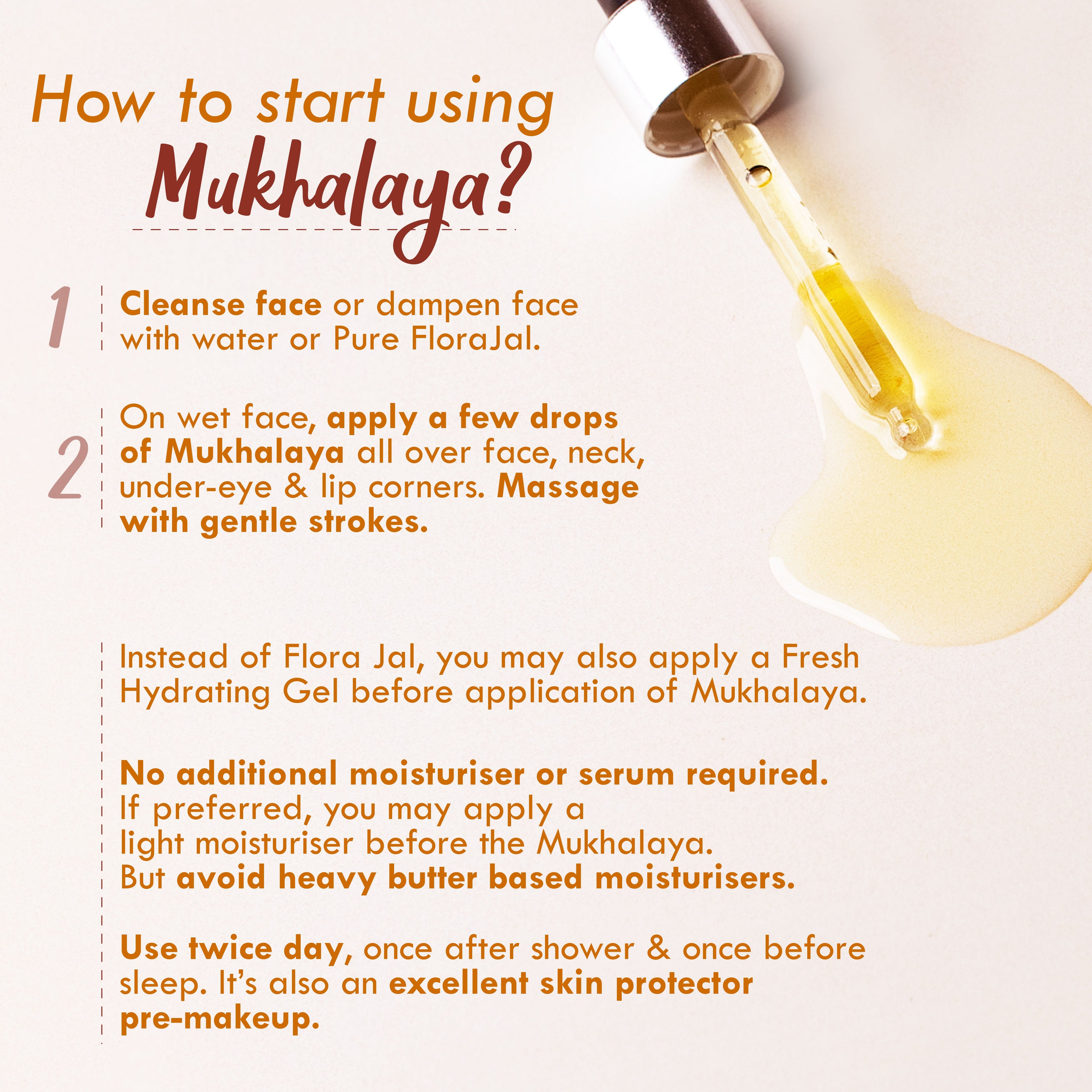 Nat Habit Patchouli Manjistha Face Oil For Anti-Aging, Wrinkle Protect & Bakuchiol For Skin Glowing
