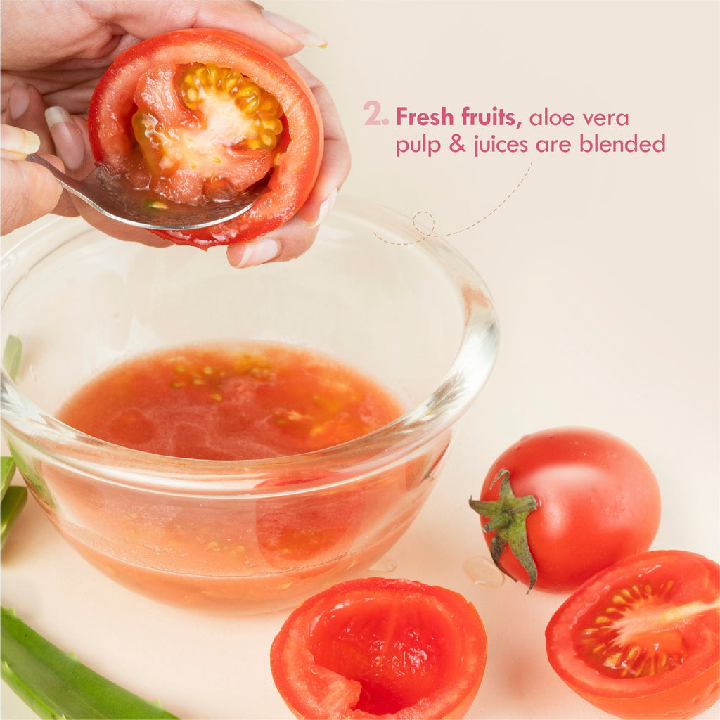 Nat Habit Tomato Vetiver Light Moisturizer, Non Sticky Face Moisturizer For Hot & Humid Weather