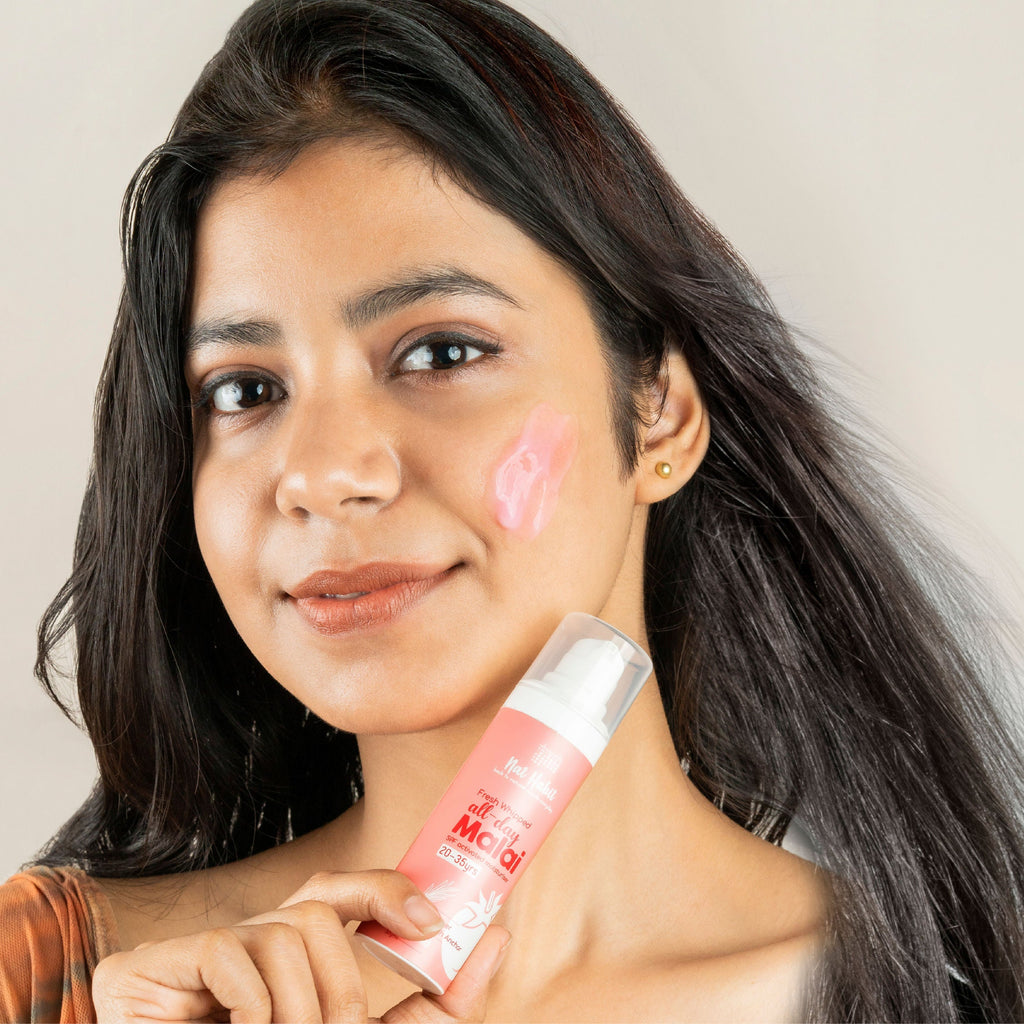 Nat Habit Tomato Vetiver Light Moisturizer, Non Sticky Face Moisturizer For Hot & Humid Weather