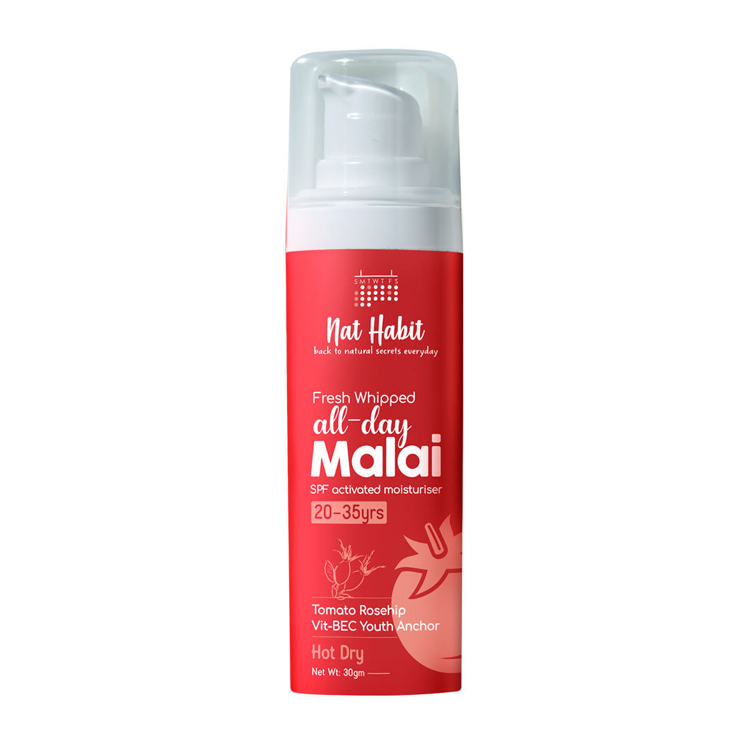 Nat Habit Tomato Rosehip Light Face Moisturizer For Glowing Skin, Non Sticky, Spf Activated Gel