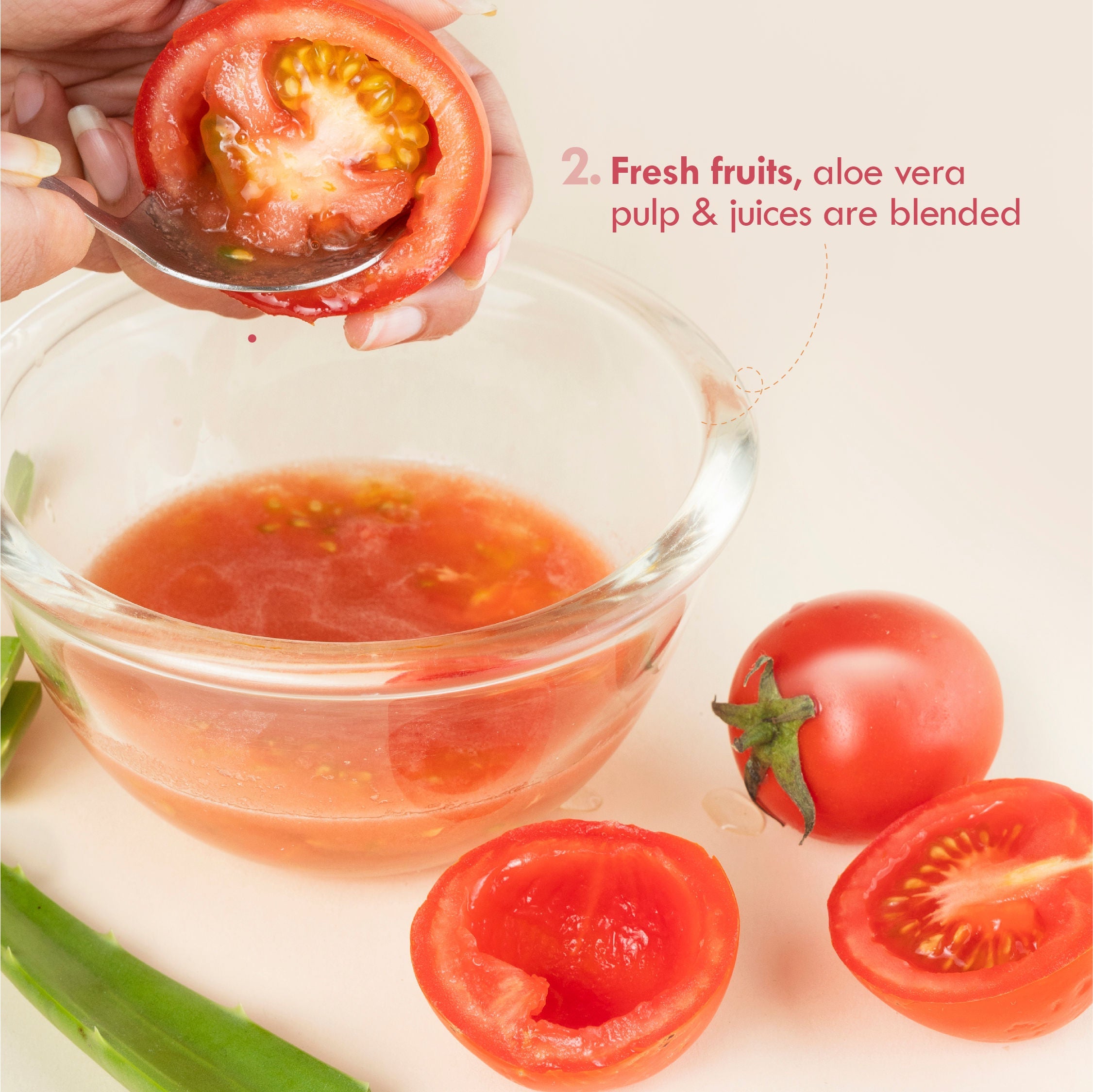 Nat Habit Tomato Rosehip Light Face Moisturizer For Glowing Skin, Non Sticky, Spf Activated Gel