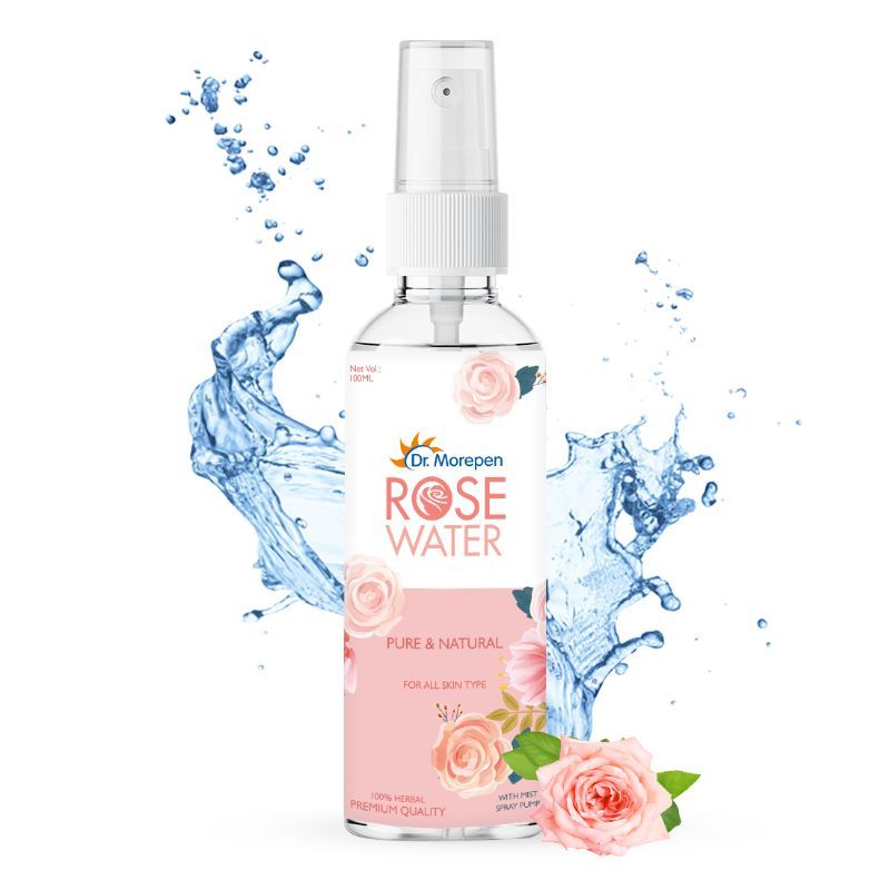 Dr. Morepen Rose Water Pure & Natural For All Skin Type 100% Herbal Premium Quality