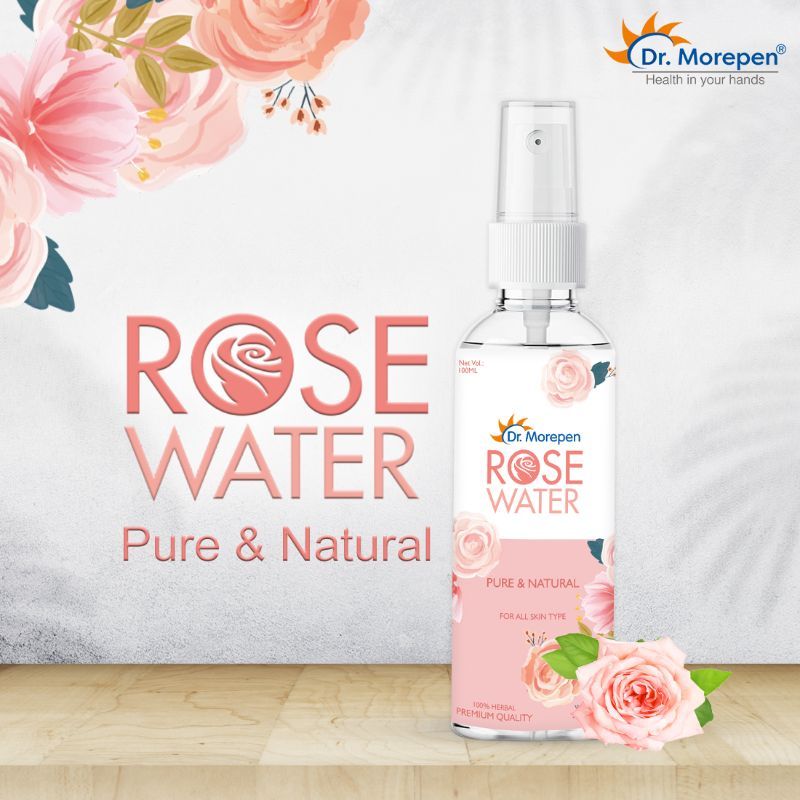 Dr. Morepen Rose Water Pure & Natural For All Skin Type 100% Herbal Premium Quality