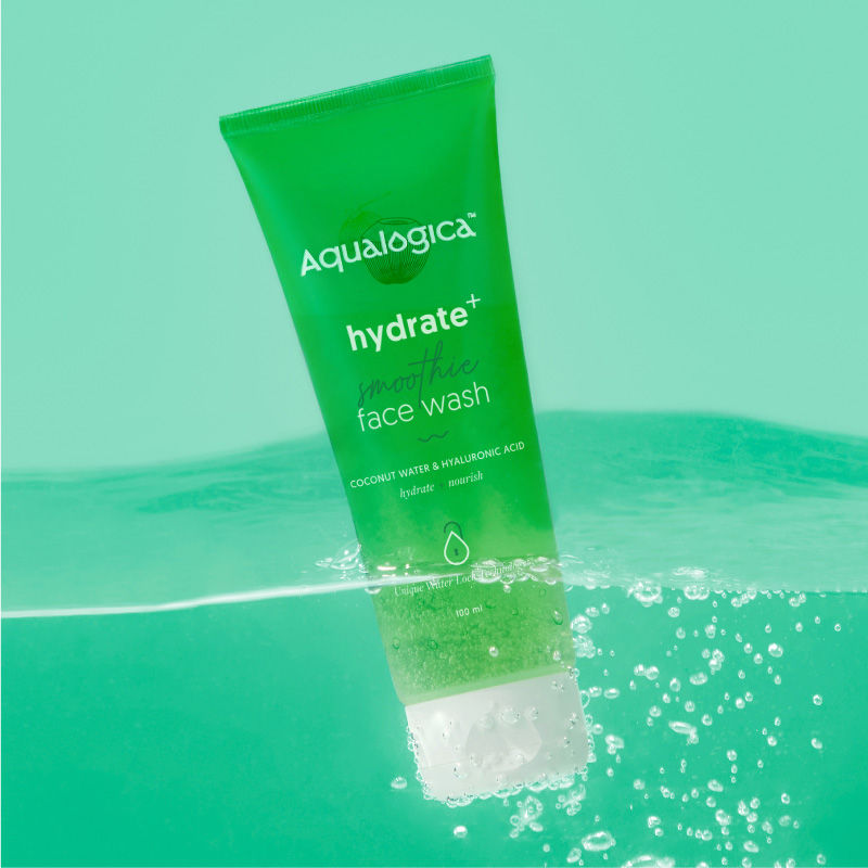 Aqualogica Hydrate+ Smoothie Face Wash with Coconut Water & Hyaluronic Acid