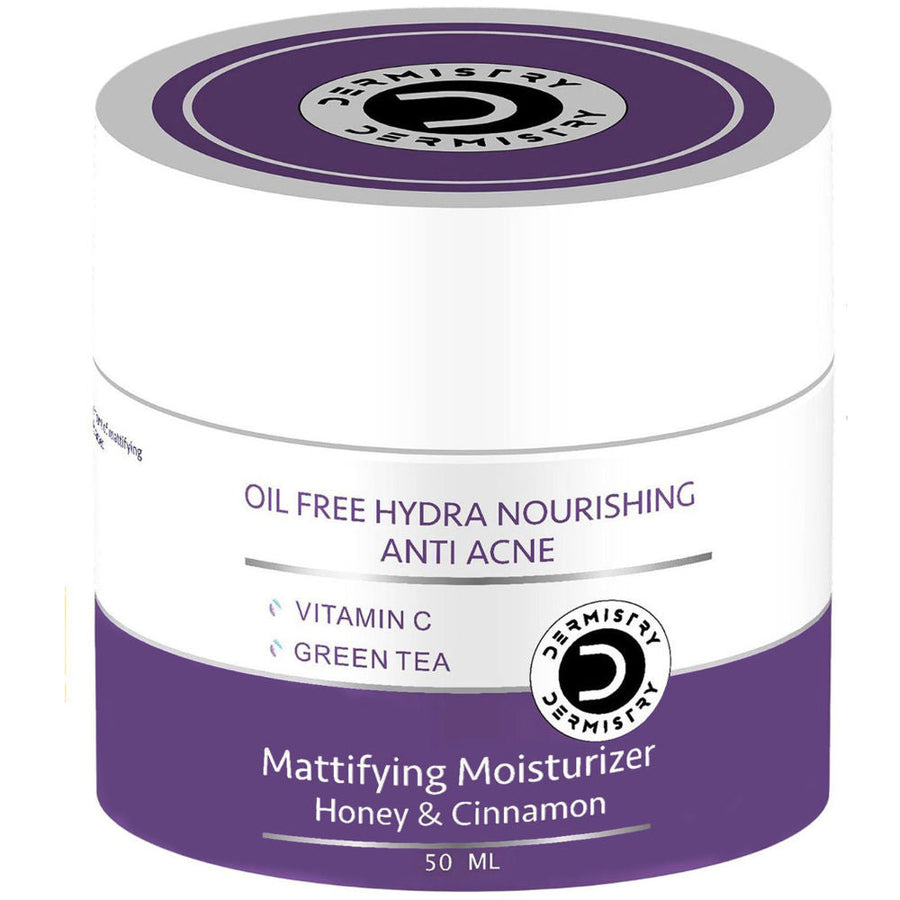 DERMISTRY 1% Salicylic Acid Moisturizer Face Gel Oil Free Water Based for Oily Acne Prone Skin