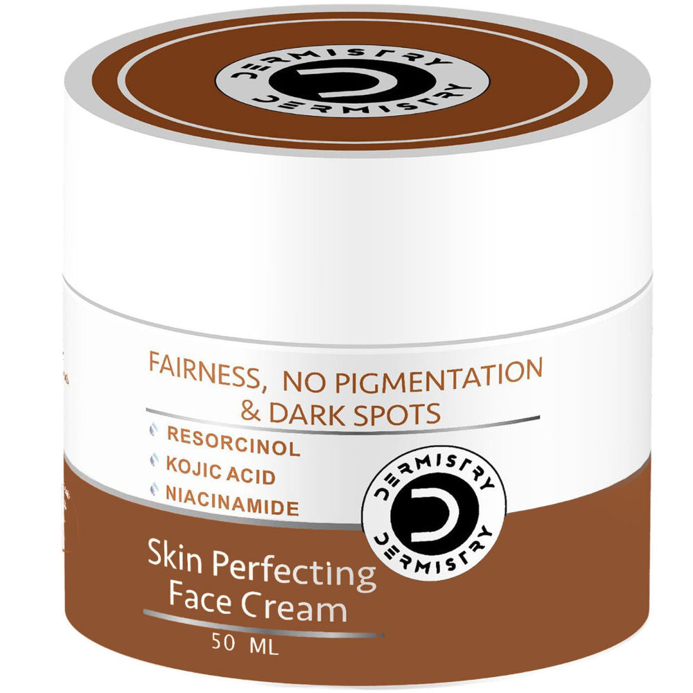 DERMISTRY Kojic Acid Face Cream Pigmentation Tan Removal Glowing Skin Whitening Lightening Fairness