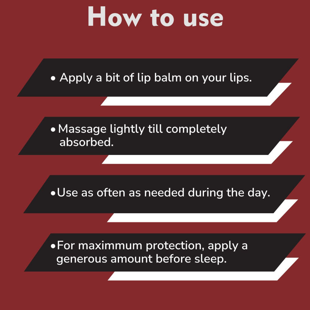 DERMISTRY Strawberry Nourishing Lip Care Balm With Spf Pigmentation Dry Dark Pigmented Chapped Lips