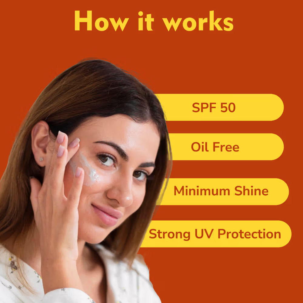 DERMISTRY SPF 50 UV Sunscreen Oil Free Water Based Sun Care for Oily Acne Prone & Sensitive Skin