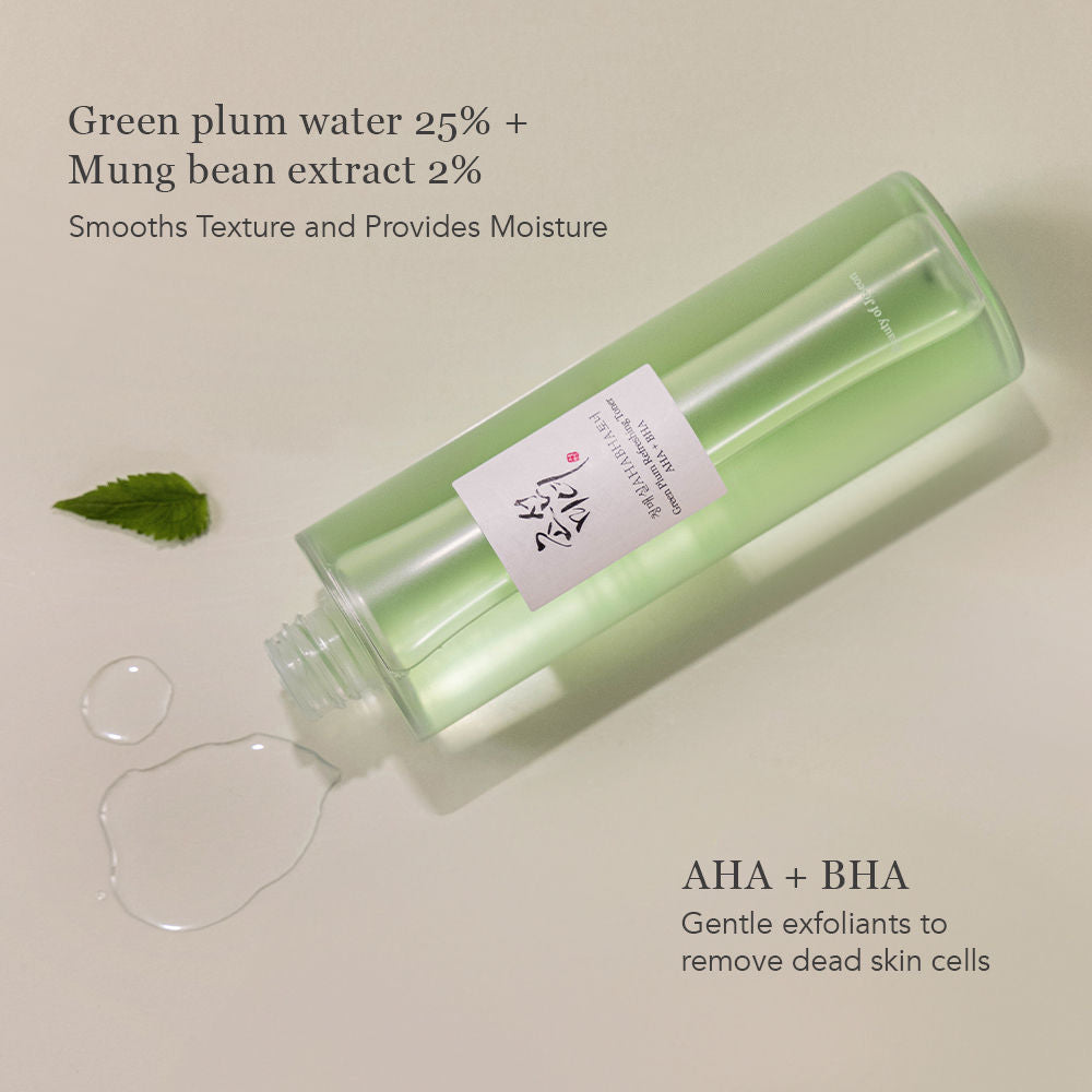 Beauty of Joseon Green Plum Refreshing Toner - AHA+BHA