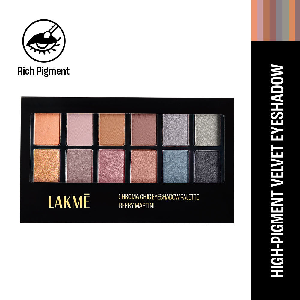 Lakme Glitterati Chroma Chic Eye Shadow Palette