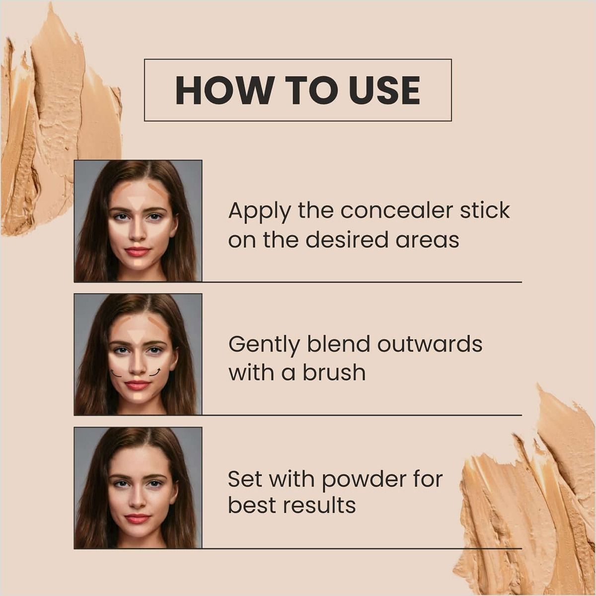 VERYMISS 3 In 1 Concealer